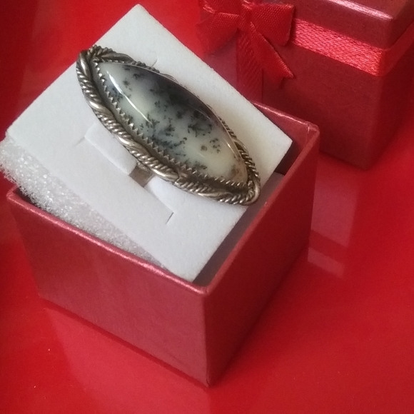 Vtg Stone Cooper Sterling/925 Ring NWOT! - Picture 4 of 4